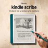 Amazon Kindle Scribe (64 GB) | Pantalla rediseñada con bordes uniformes. Escribe a mano sobre tus libros y documentos | Lápiz prémium | Verde jade metalizado