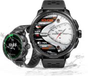 ANYMOVINGM1 Reloj Inteligente, Pantalla AMOLED 1.5″, Autonomía 21 Días, Mapas, GPS, 170+ Sports Modes, Resistencia al Agua 5ATM e IP68, Monitoreo de Salud, Smartwatch con 3 Correas de Regalo