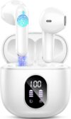 Auriculares Inalámbricos, Auriculares Bluetooth 5.4 HiFi, 50H con 4 HD Mic