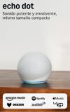 Echo Dot (Última generación) | Altavoz inteligente wifi y Bluetooth, con sonido más potente y de mayor amplitud | Blanco, con Acceso Anticipado a Alexa+