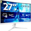 PHILIPS Evnia 27M2C5201L Gaming Monitor 27 Pulgadas 180Hz Panel Fast VA, 1ms GtG, HDR10, (1920×1080 HDMI 2X 2.0) Blanco