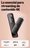 Amazon Fire TV Stick 4K Select: comienza a reproducir contenido 4K en streaming, ve cientos de miles de películas y episodios de series, encuentra series más rápido con Alexa+