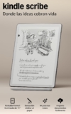 Amazon Kindle Scribe (última generación): más fino, ligero y rápido, con pantalla similar al papel de 11″ y luz frontal; escribe en cuadernos, documentos y libros (32 GB)
