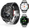 Anywise W1 Pro Reloj inteligente Mujer Hombre,GPS De Doble Frecuencia Con Mapas Sin Conexión Smartwatch Para Android e iOS,5ATM Waterproof 1,43»AMOLED,170+ Sports Modes/12 Days Battery/3 Strap