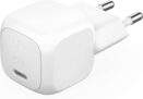 Belkin BoostCharge Cargador de Pared Compacto USB-C de 20W, Carga Rápida USB-C Power Delivery, Cargador para Apple iPhone 17, iPhone Air, Samsung Galaxy S25, Pixel 10, iPad, AirPods y Otros – Blanco