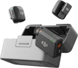 DJI Mic Mini (2 TX + 1 RX + Estuche Carga), superligero, Sonido detallado