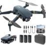 Dron con Cámara 4K HD, 84 Min de Vuelo (3 Baterías), Alcance de 800 m, Seguimiento Automático, Motor Brushless y Hover Automático – Ideal para Principiantes y Adultos