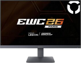 Lenovo LOQ 27-10 Monitor Gaming FHD 27″ IPS, Tasa de Refresco 200 Hz, 0.5 ms MPRT, 16:9, HDMI 2.1 + DP 1.4, VESA Adaptive Sync, AMD FreeSync Premium, Soporte Inclinable, Gris Luna