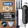 Oral-B iO 9 Cepillo de Dientes Eléctrico con 3 Cabezales, Negro