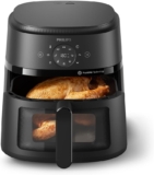 Philips 2000 Airfryer – Freidora de Aire 6,2L, 13 opciones, Táctil, Negro