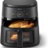 Ninja Foodi FlexDrawer, Freidora de Aire Dual Zone, 10,4L, Negro/Cobre