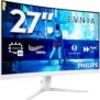 PHILIPS Evnia 27M2C5201L Gaming Monitor 27 Pulgadas 180Hz Panel Fast VA, 1ms GtG, HDR10, (1920×1080 HDMI 2X 2.0) Blanco