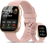 Reloj Inteligente Mujer con Llamadas Bluetooth,1.95″ HD Smartwatch,Oro Rosa