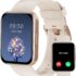 Protectores de Pantalla para Apple Watch Ultra de 49mm, Vidrio Templado 9h Marco de AleacióN de Titanio, Mantiene el Original, Sensible al Tacto，PelíCula Protectora Ligera Apple Ultra 2