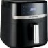 Xiaomi Smart Air Fryer 6.5L – Freidora de aire 6.5L, 1800W, 100 recetas, pantalla OLED, temperatura regulable 40°C-220°C °, Cocción uniforme 360°, blanco (Versión ES)