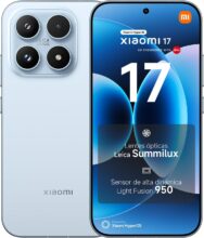 XIAOMI 17 Smartphone de 12+512GB Azul Lentes óptica Leica Summilux