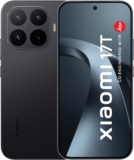 XIAOMI 17T 12+256GB Móvil, Cámara Leica 50MP con OIS, Teleobjetivo 5X, AMOLED 6.59″ 120Hz 1.5K 3500nits, Batería 6500mAh, IP68, MediaTek Dimensity 8500-Ultra, Negro, No Incluye Cargador